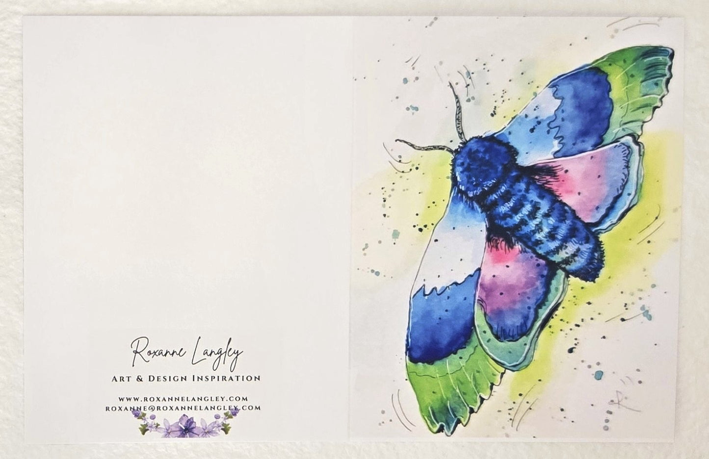 Beauty in Blue Notecard Set (3)