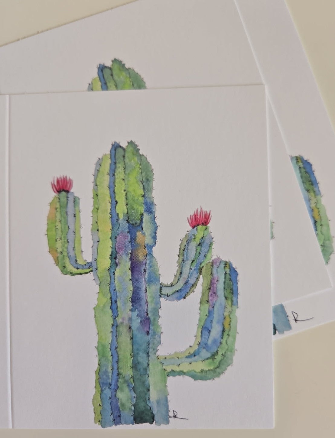 Saguaro Notecard Set (3)