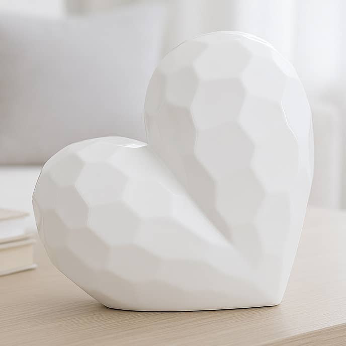 Ceramic Abstract Heart